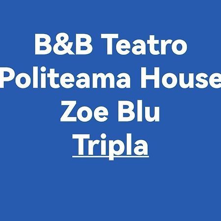 Paleemo Centro Zoe Blu Bed and Breakfast Palermo Buitenkant foto