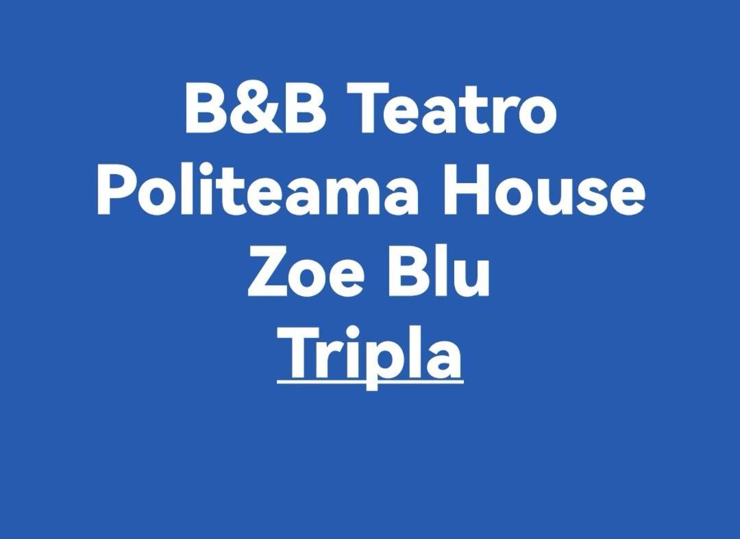 Paleemo Centro Zoe Blu Bed and Breakfast Palermo Buitenkant foto
